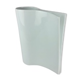 White vase Sarian porcelain Limoges Ramdam