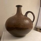 Signed stoneware vase