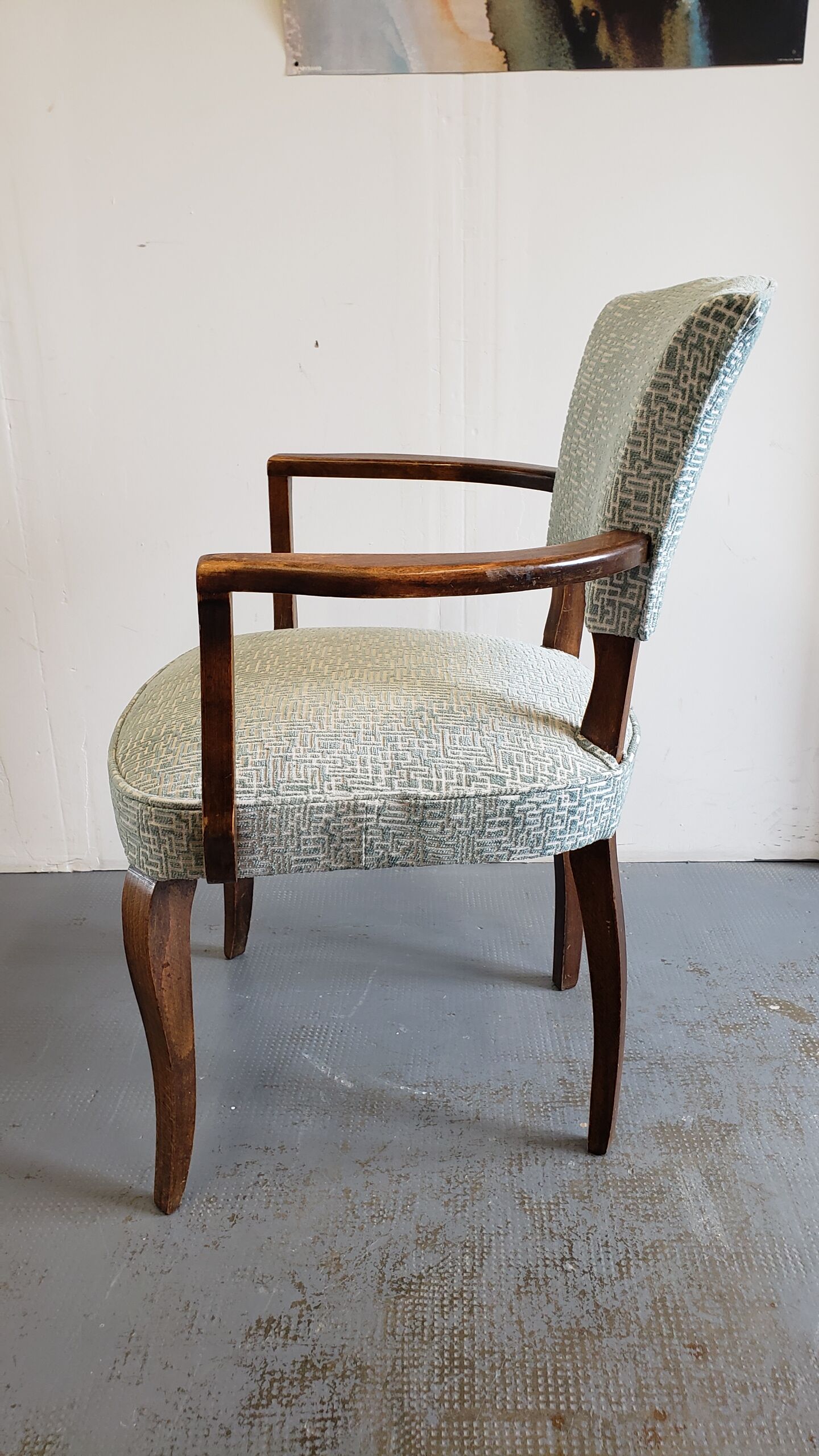Fauteuil Bridge Pallasca bois foncé