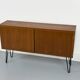 Danish teak sideboard by Omann Jun, 1970s