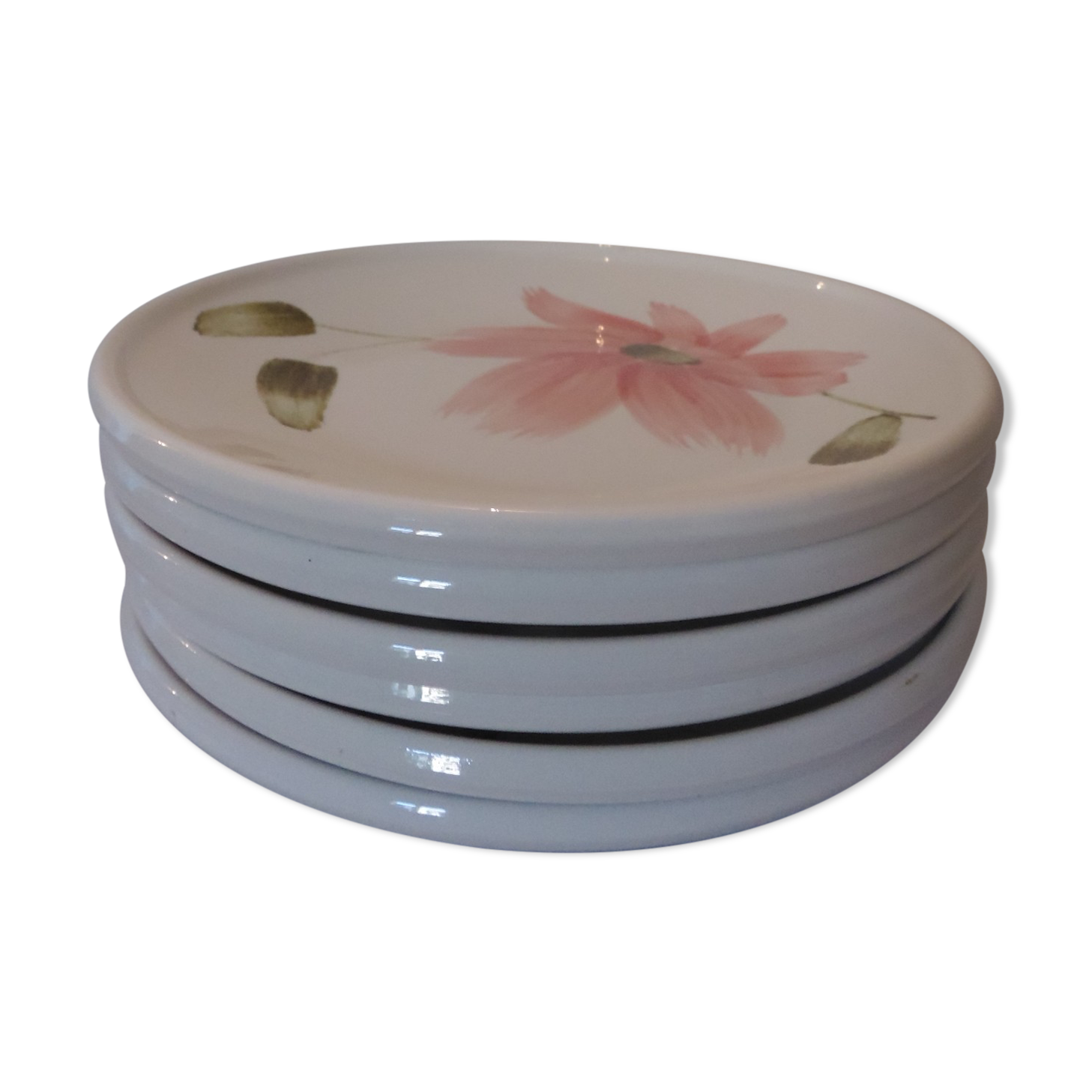 6 flat plates Sarreguemines