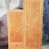 Vintage asymmetrical wardrobe