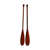 Double paddle-paddle old wooden