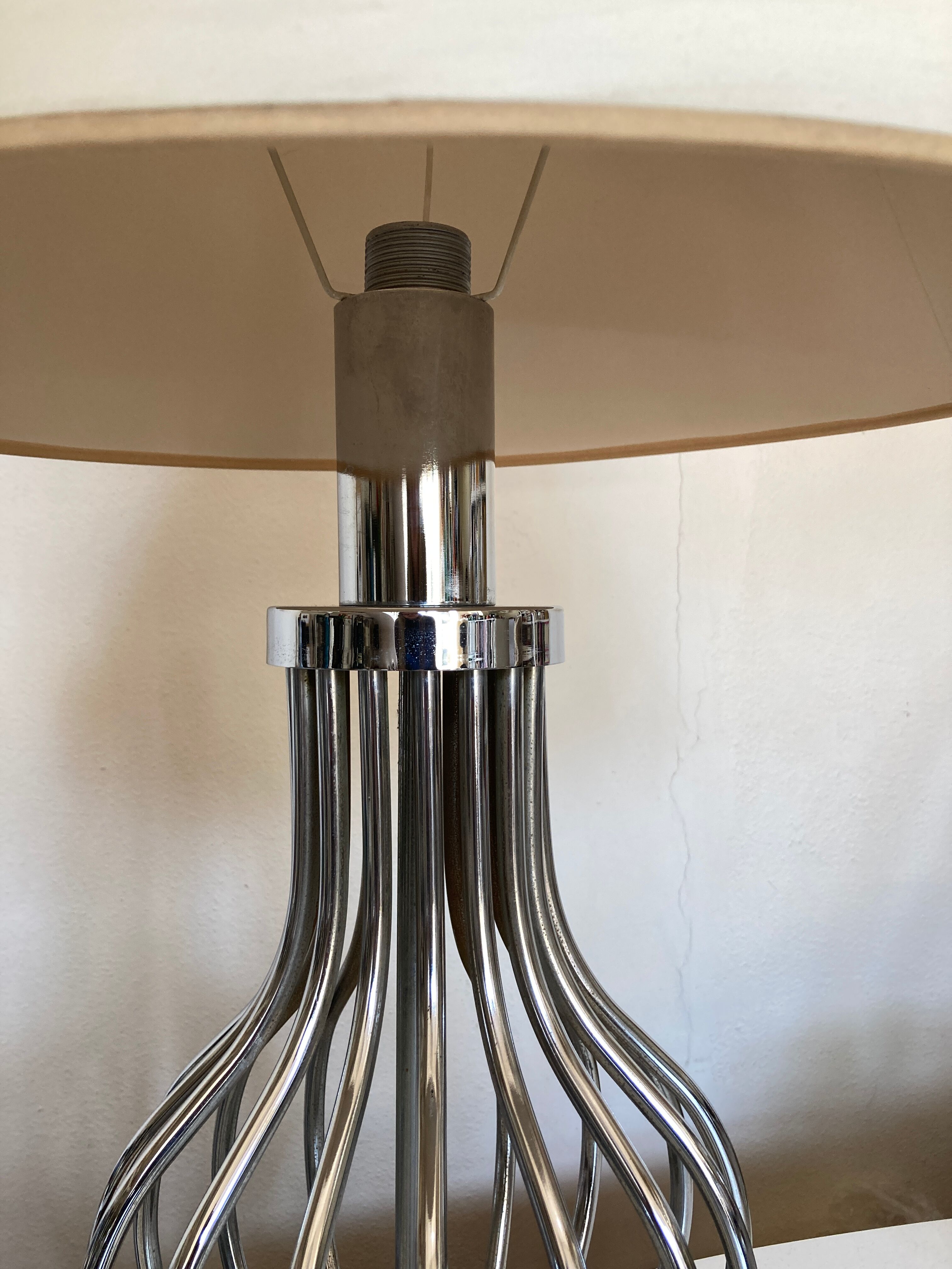1970 space age 60cm XXL baluster lamp