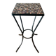 Bolster - small vintage side table in mosaic tiles