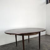 Danish dining table in rosewood