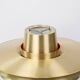 Danish vintage Verona lamp by Svend Middelboe, Lyfa, 1960s