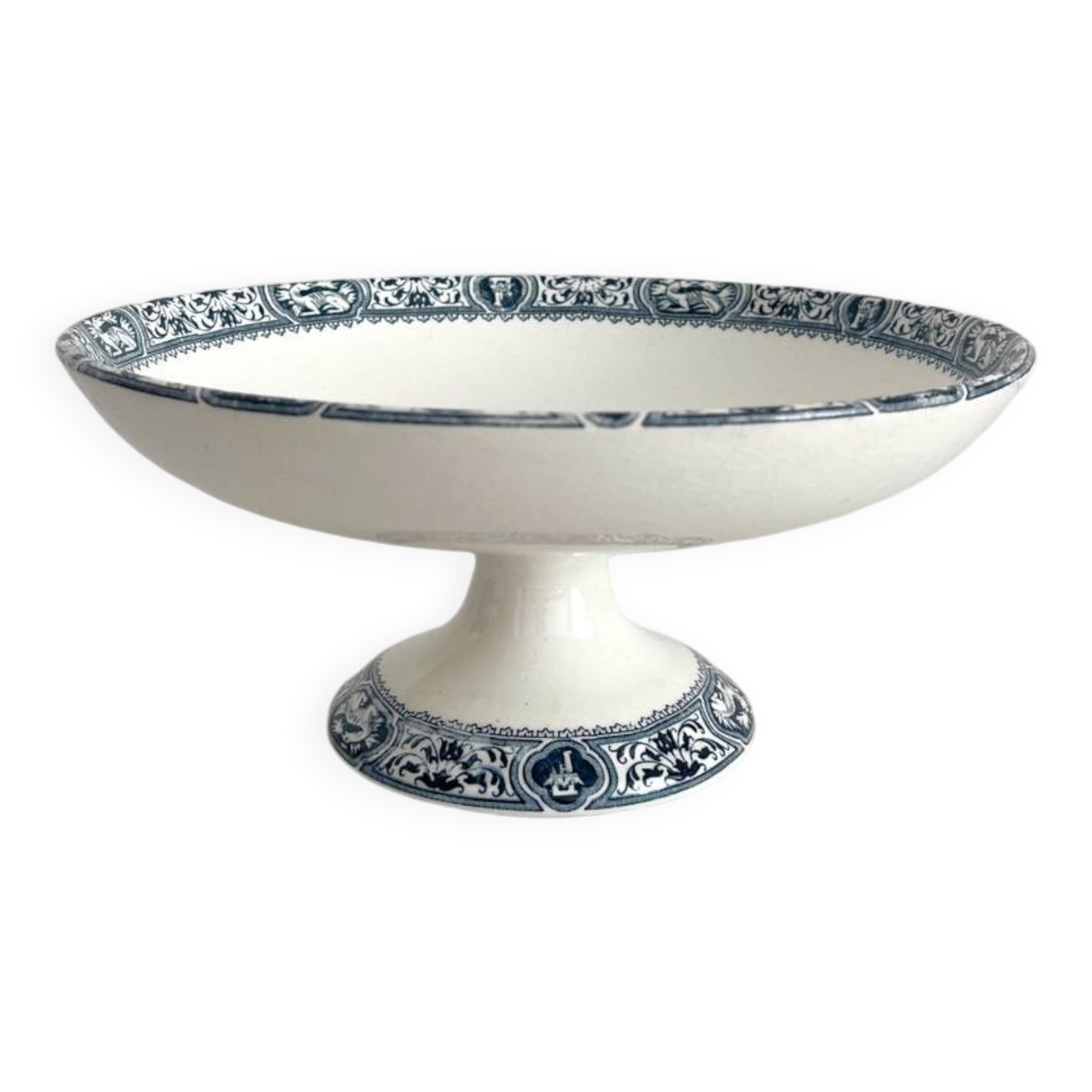 Iron earth compote bowl “François 1st” Salins