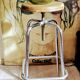 Industrial stool with screw