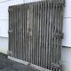 Paire de portes en bois