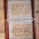 Paire de plateaux vintage
