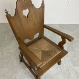 Vintage brutalist armchairs, 1960