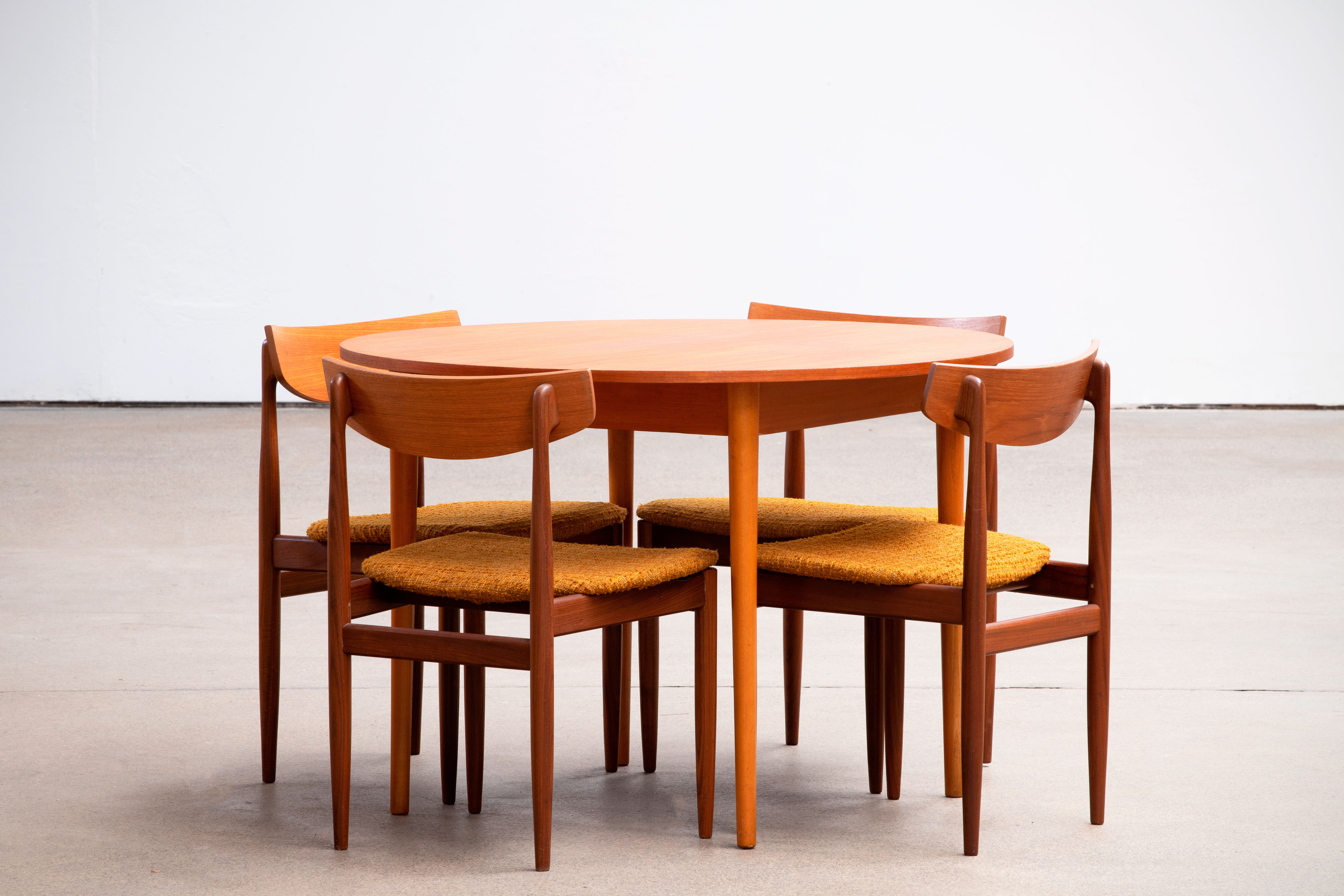 Scandinavian vintage teak table 1960