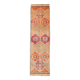 Light Orange & Pembe Vintage Runner Rug For Home Decor, 88x323 Cm