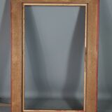 Gilded wooden frame with sheet 56x37 cm, foliage 46.6x27.6 cm beautiful occasion SB