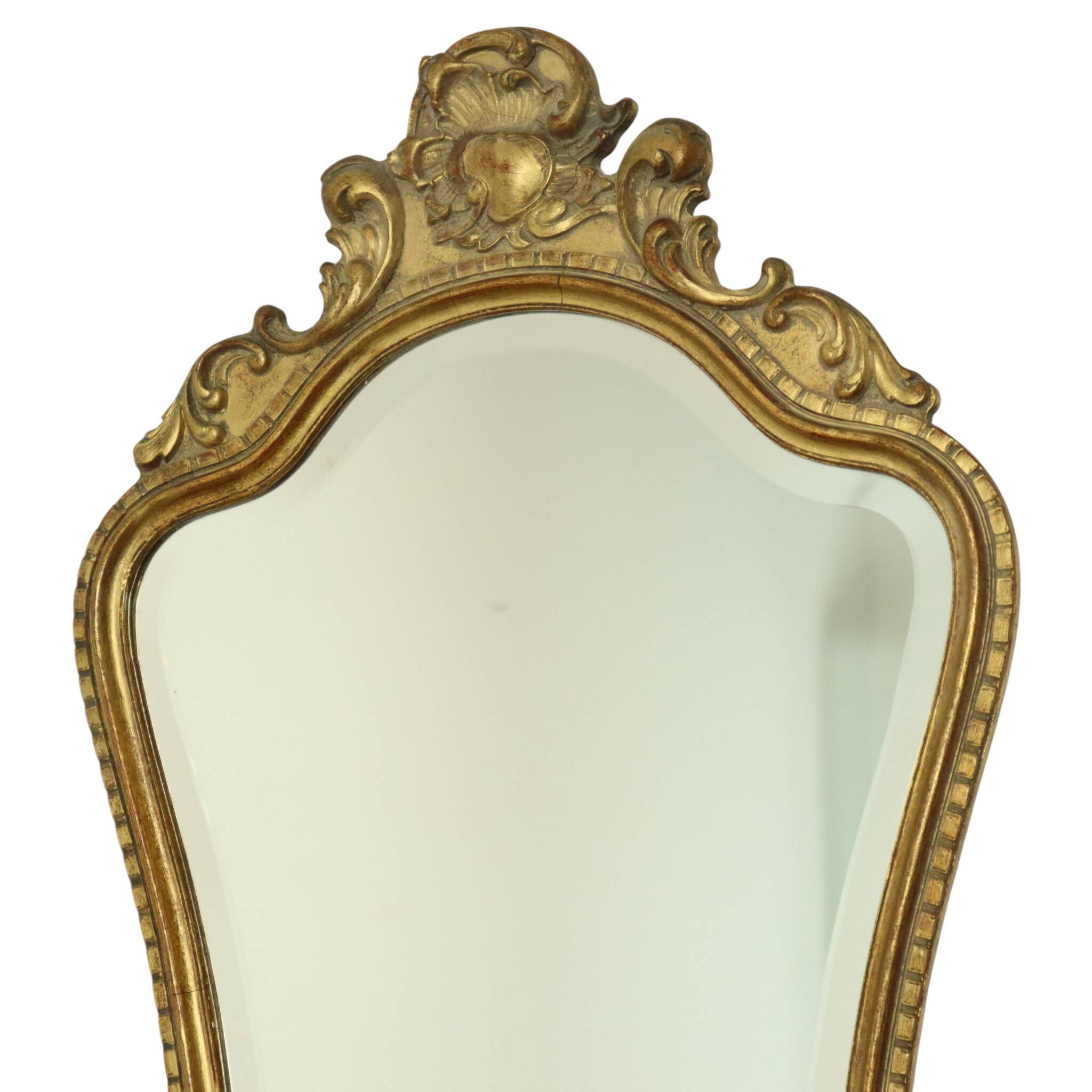 Classic Facet Cut Gold Leaf Mirror Deknudt 75cm