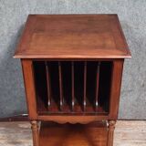 Vintage furniture: 20th-century solid cherry wood music cabinet
