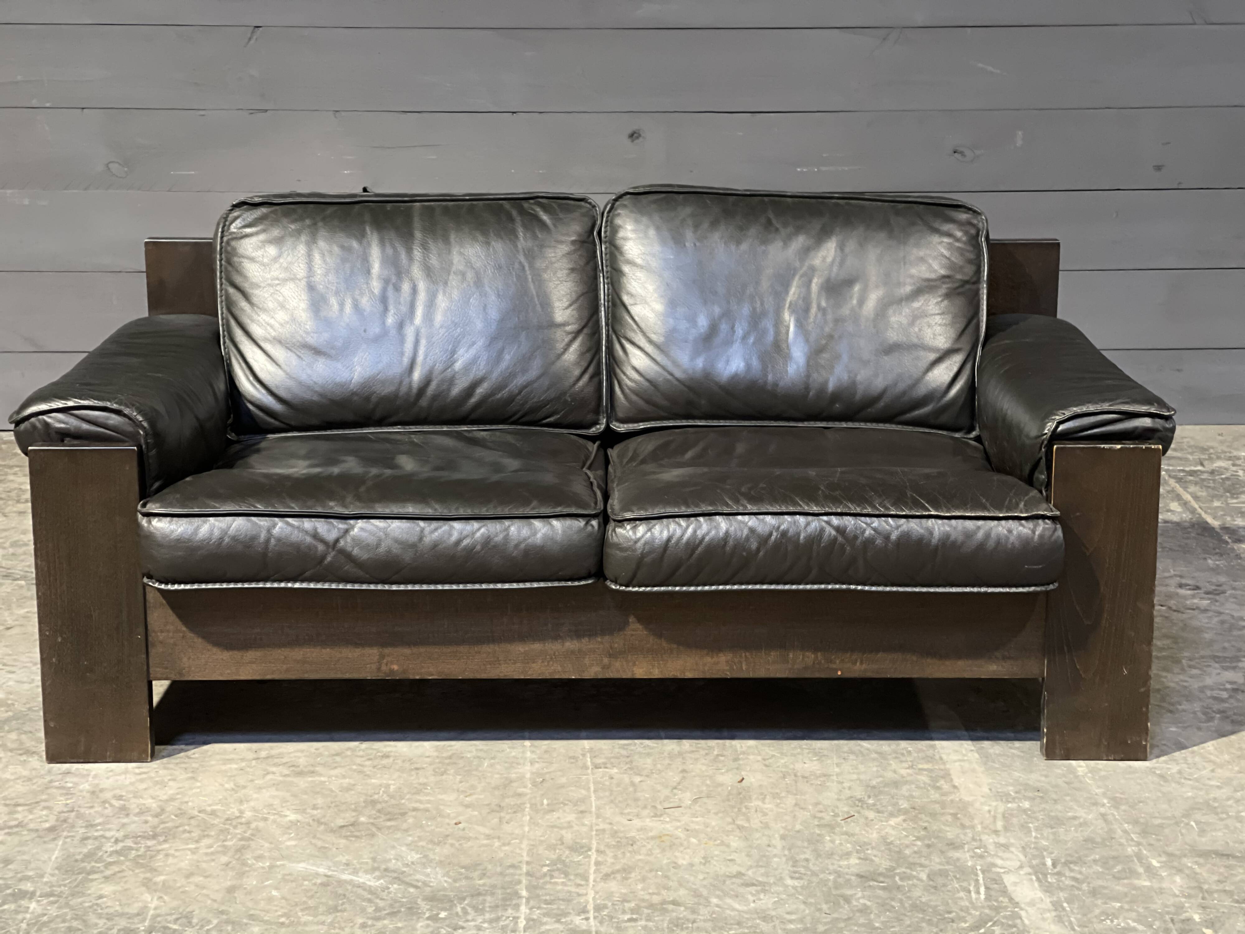 Vintage leather sofa