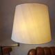 Walter von Nessen brass swivel-arm floor lamp with uplight, 1960s