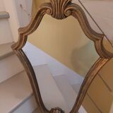 Baroque golden mirror