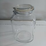 Glass jar or candy box 4,250 l made Italy