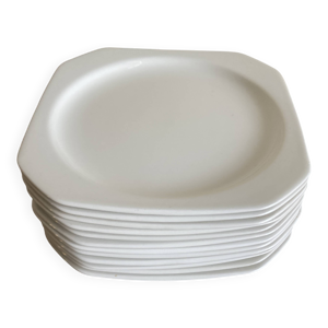 set de 6 assiettes à