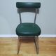 Industrial office chair called "sleigh" chair