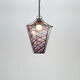 Murano Bianconi glass lantern suspension for Venini circa 1950