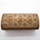 Florentine wooden stamp box, vintage Italy