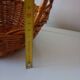 Woven wicker basket