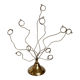 Brass photo frame with tulip base