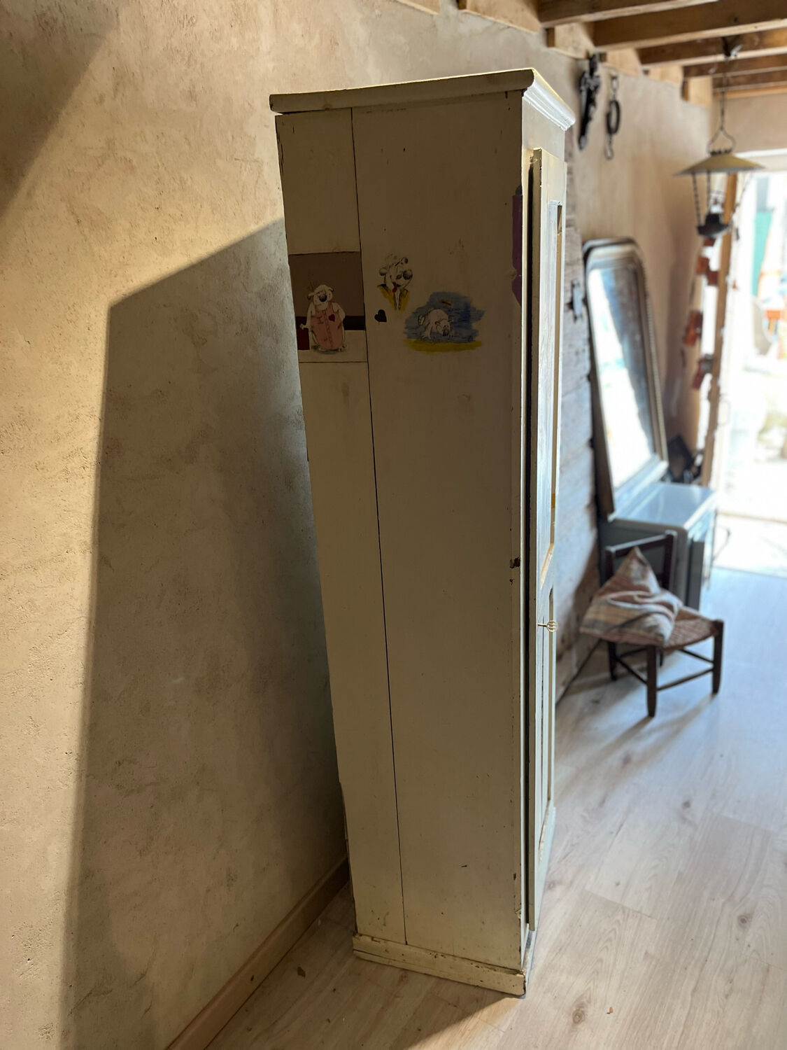 Bonnetière or parisian cabinet 1940/50