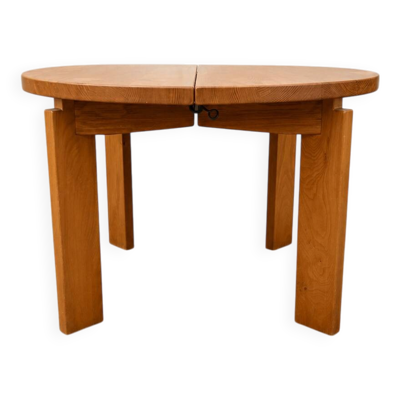 Grande table extensible Maison Regain en orme massif