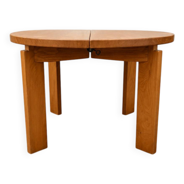 Grande table extensible Maison Regain en orme massif