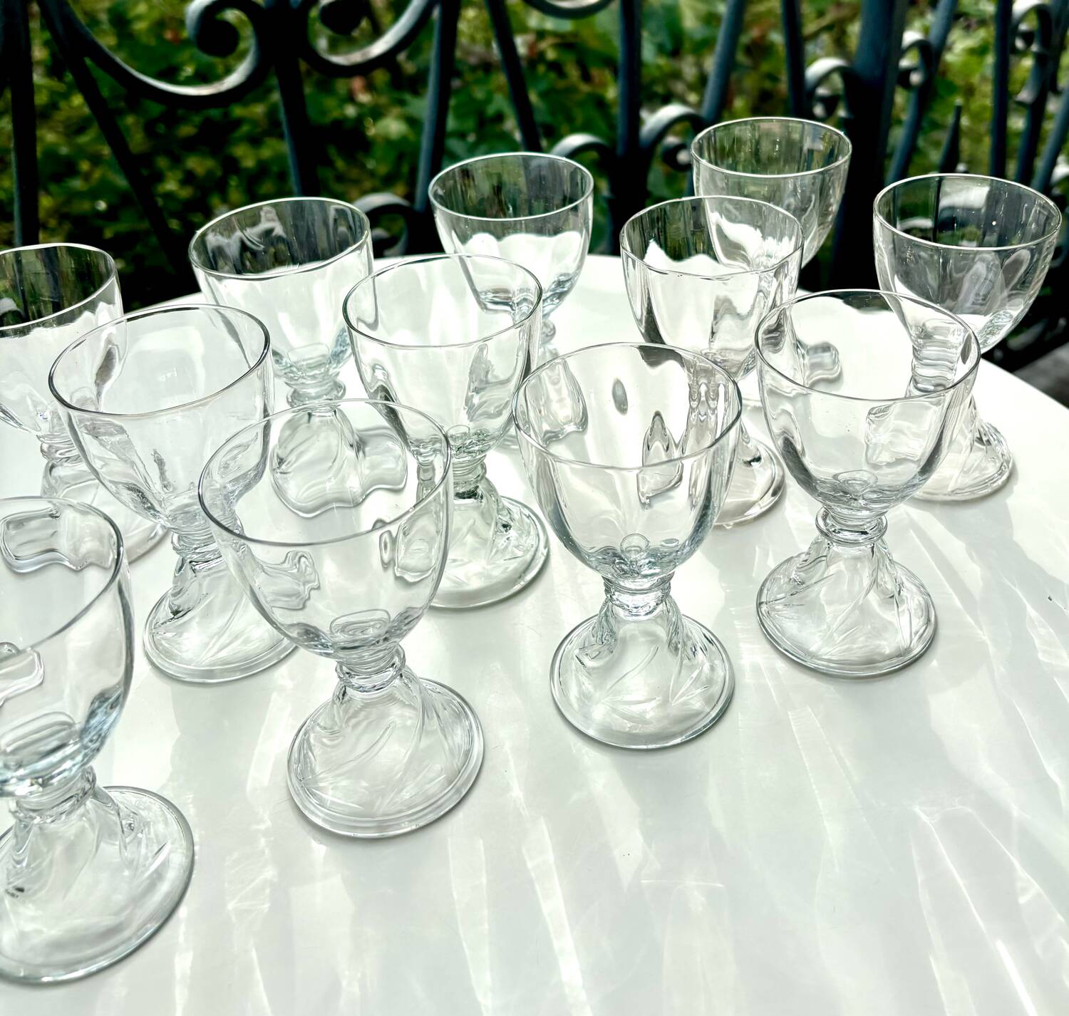 Verres Saint Louis Crystal modèle Cluny