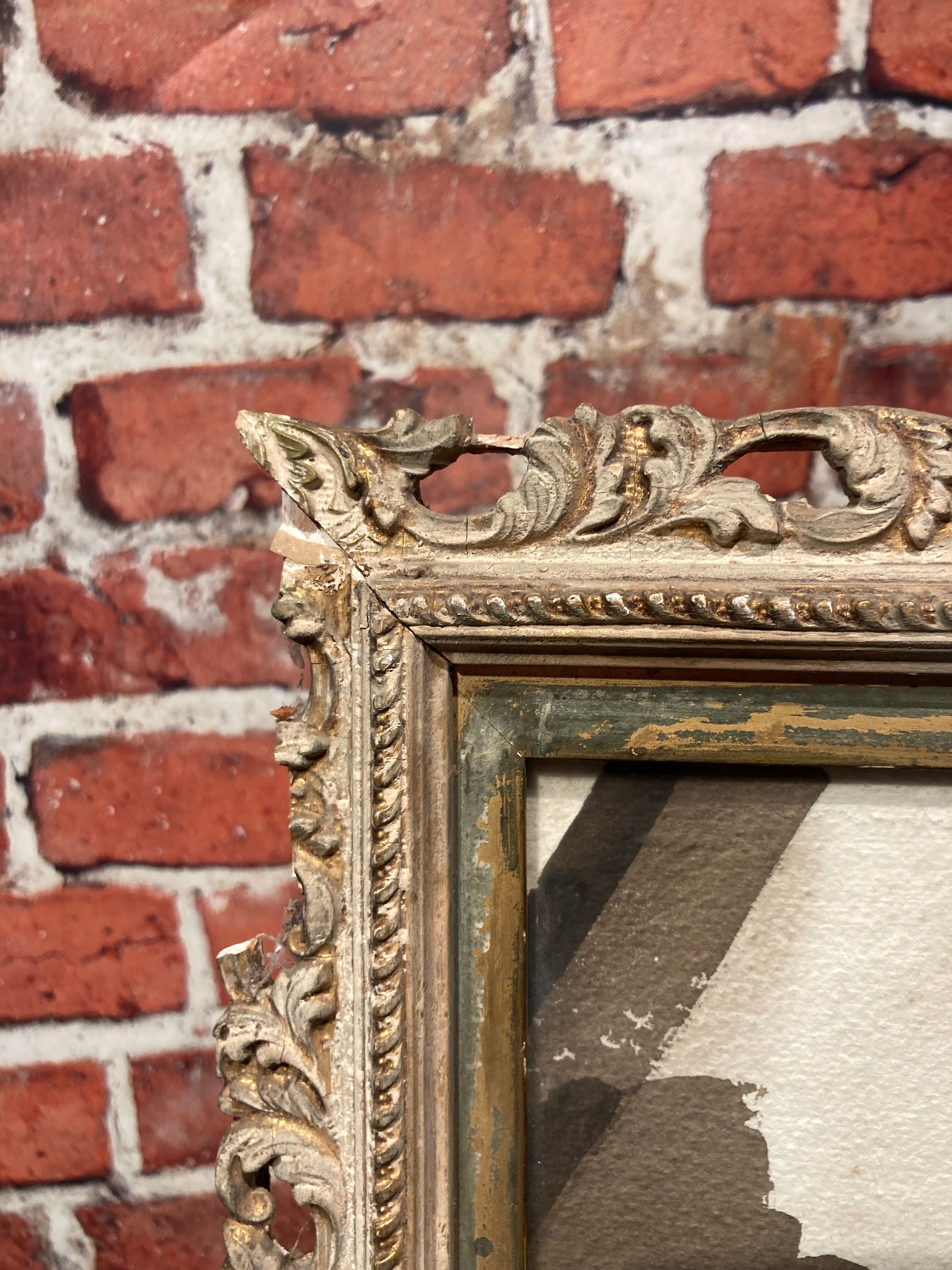 Framed drawing