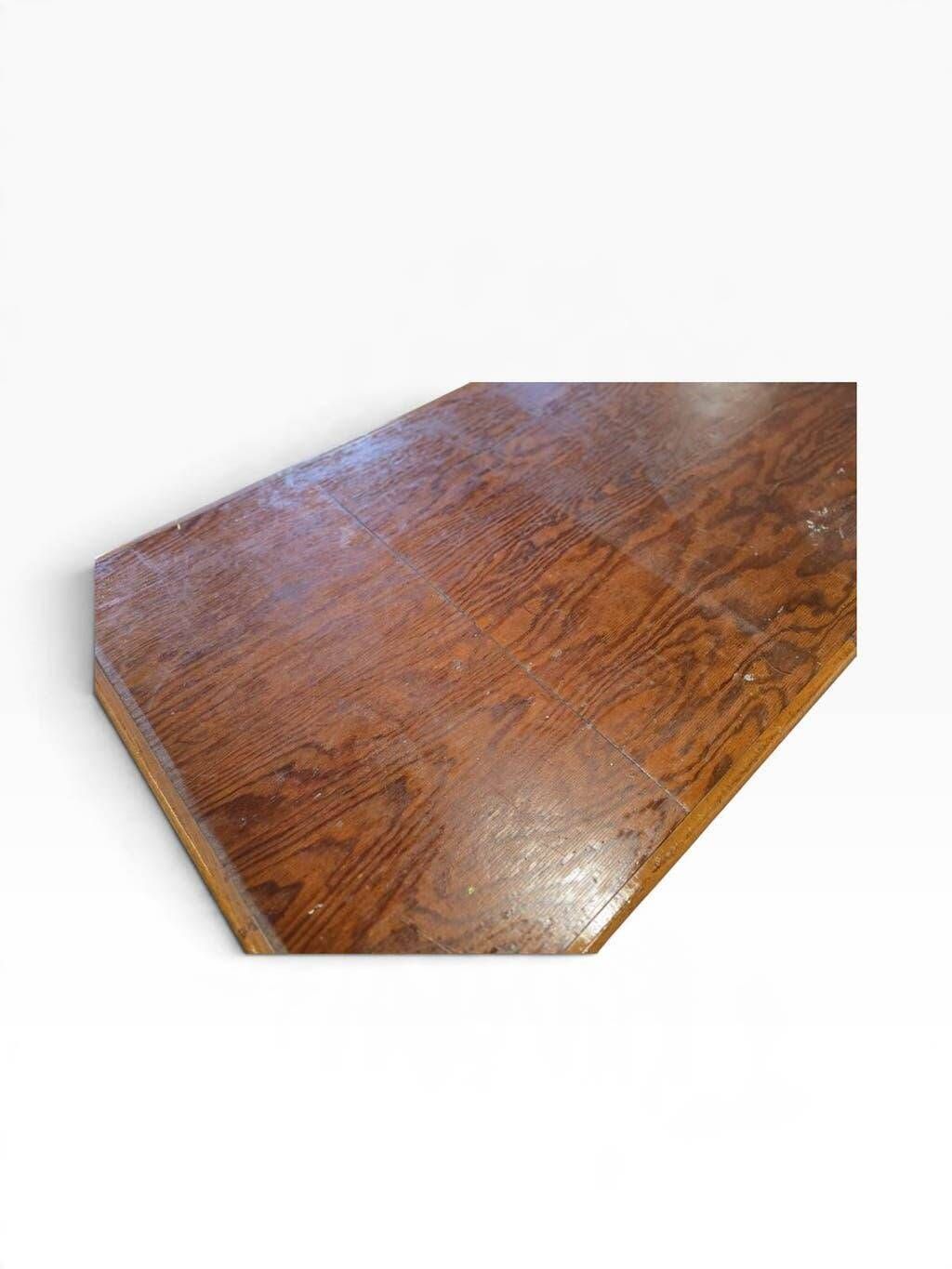 XL vintage solid wood dining table / farmhouse table