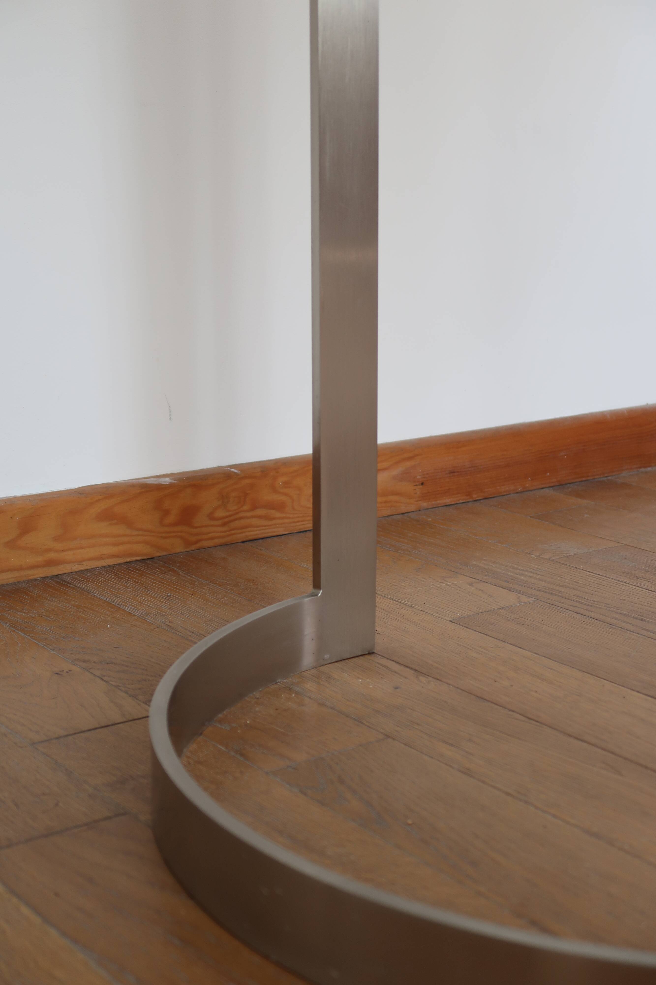 Dining table smoked glass Roche Bobois