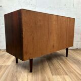 Vintage Scandinavian rosewood sideboard, 60s