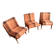 3 vintage 1960s armchairs