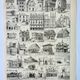 Old engraving 1898, Old dwelling 2, architecture • Original and vintage lithograph