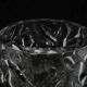 Pieniek vase, grey glass, Huta Hortensja, Poland, 1970s