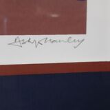 Engraving Signed by Aschley Manluy " Southern Cross "