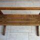 Rustic School Bench, 1950s