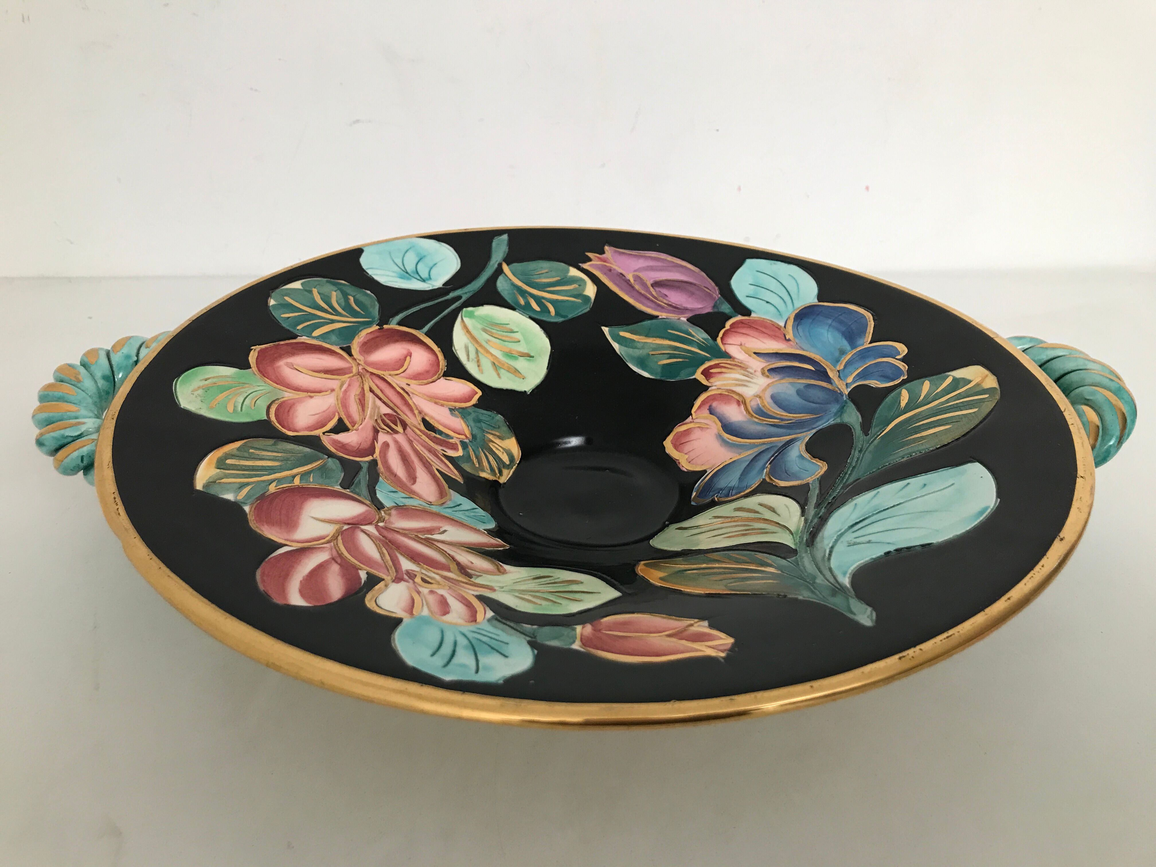 Vintage Vallauris fruit cup