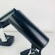 3 black metal and chrome vintage spotlights by Targetti