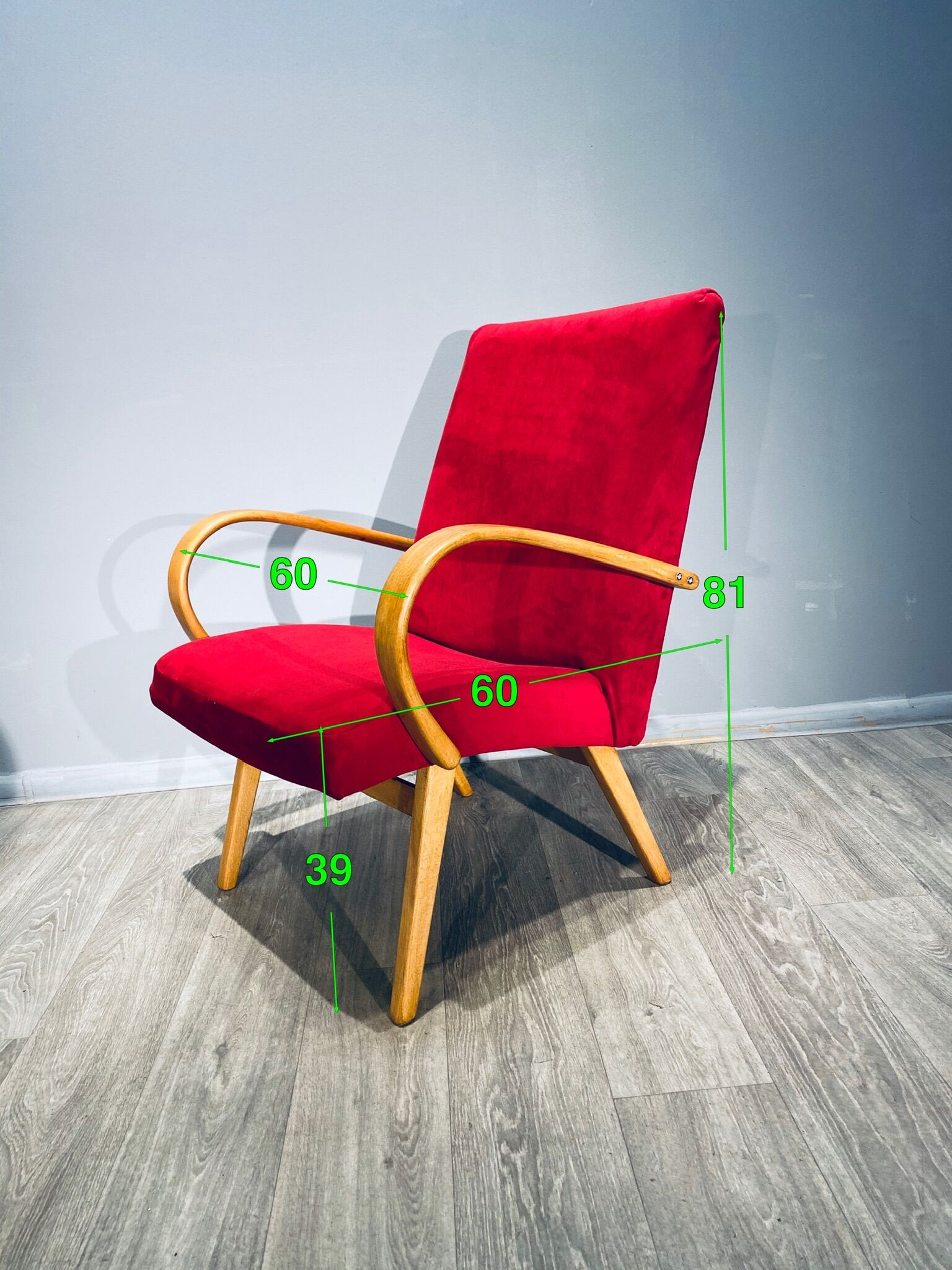Pair des fauteuils de Jaroslav Smidek pour Ton, vintage 1960