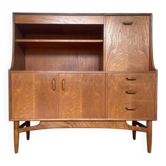 Enfilade haute / buffet scandinave G Plan vintage en teck