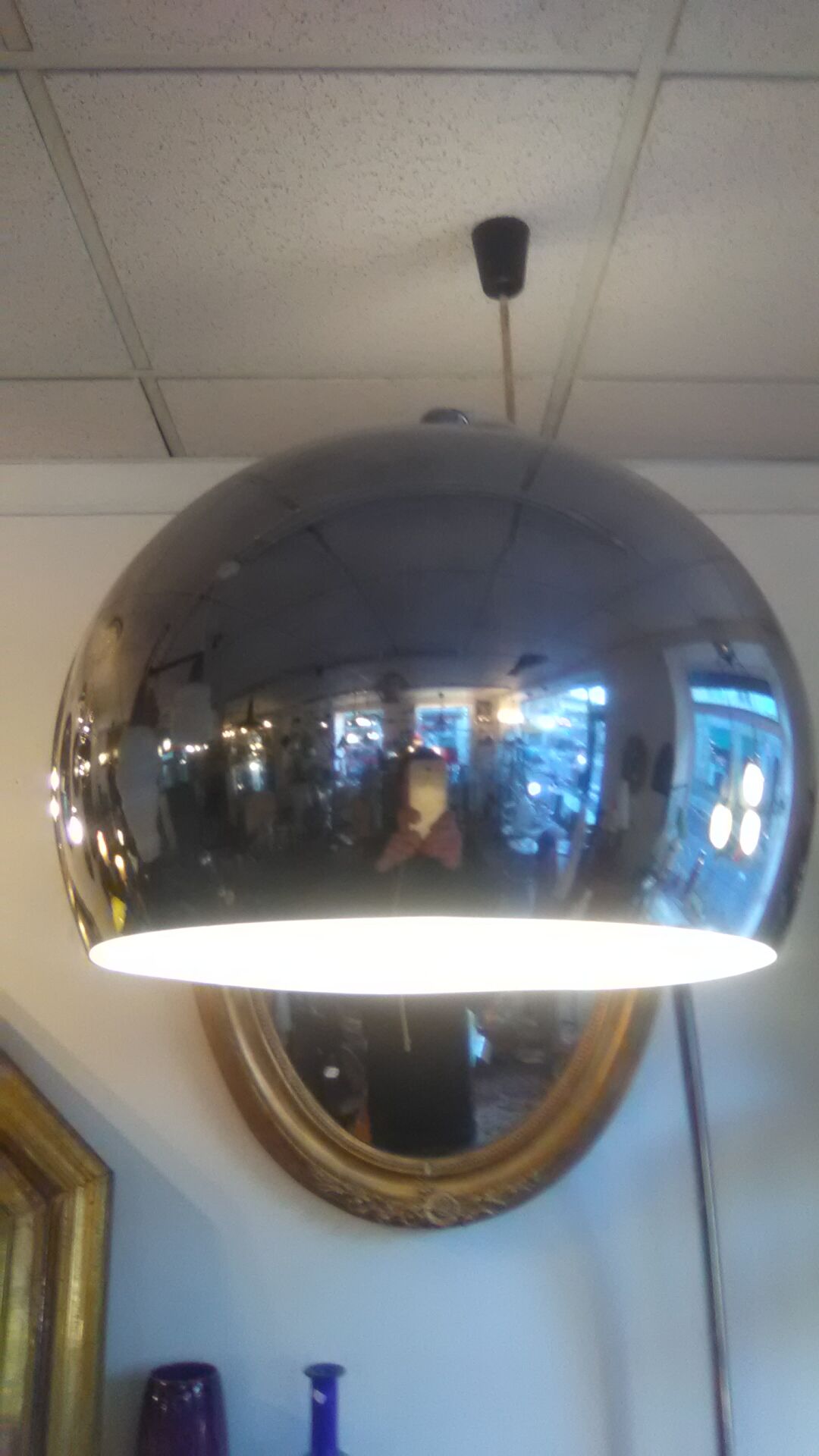 Chrome design arco floor lamp