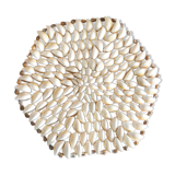 Seashell table mat